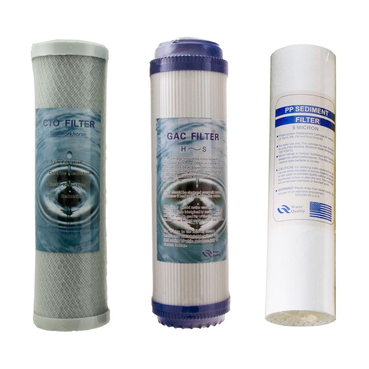 Replacement Purifier Cartridges (3 Stage Purifiers)