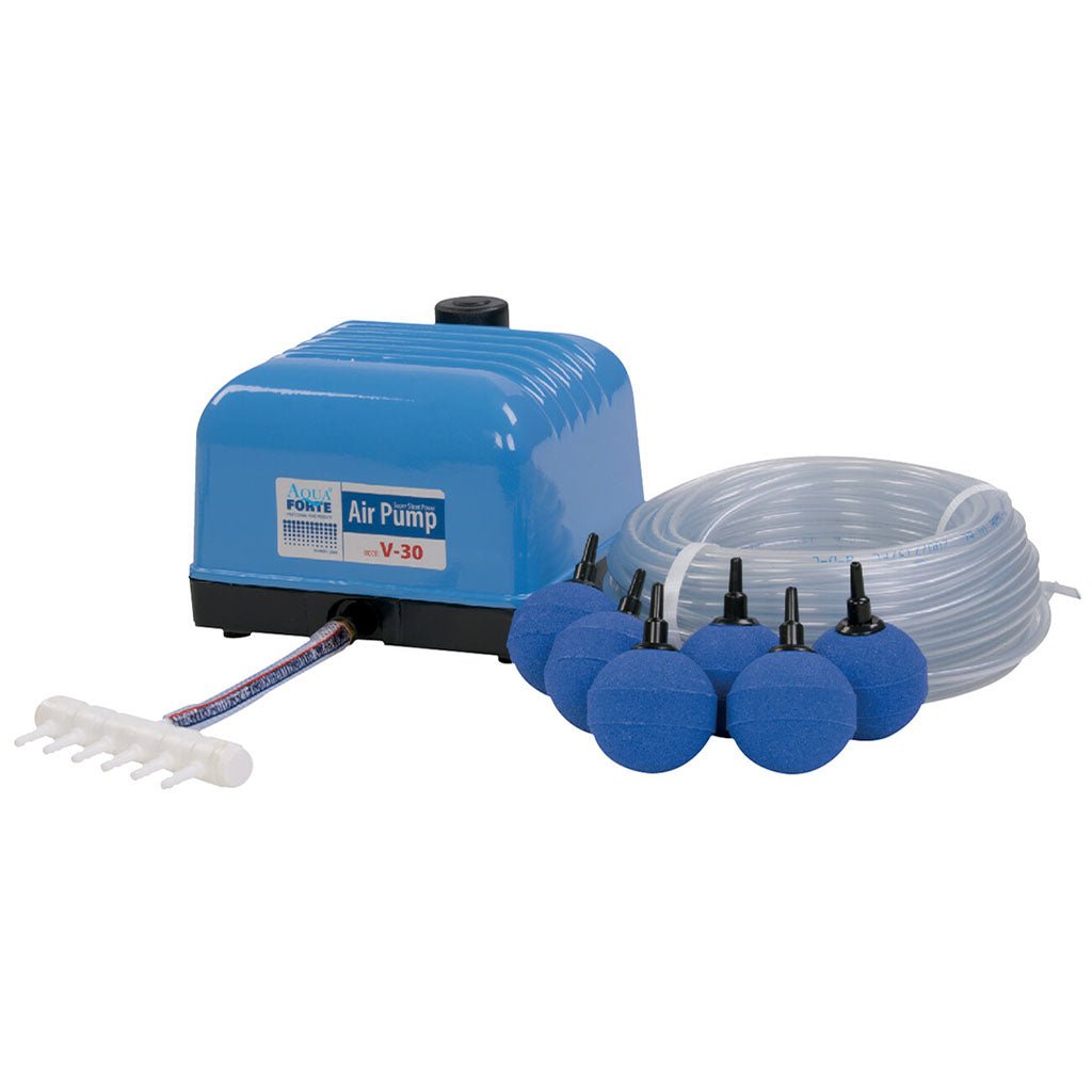 Aeration - AquaForte Air Pumps HI-Flow V-Series - Aqua Forte - Kitsu Koi -