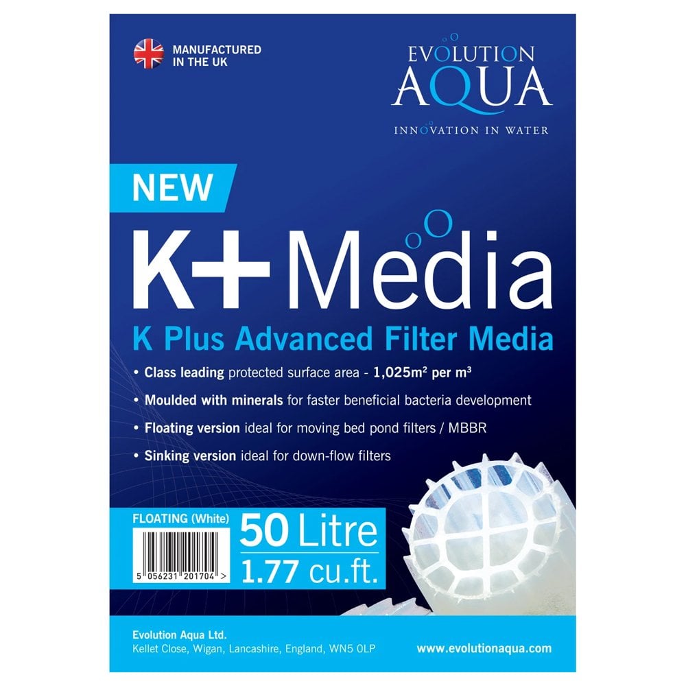 Filter Media - Evolution Aqua K+ Media - Evolution Aqua - Kitsu Koi -