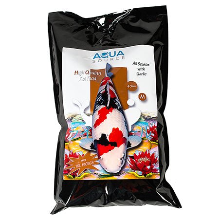 Koi Food - Aqua Source All Season Garlic - Aqua Source - Kitsu Koi -