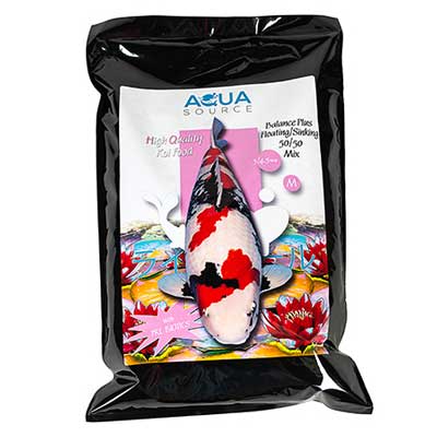Koi Food - Aqua Source Balance Plus 50/50 - Aqua Source - Kitsu Koi -