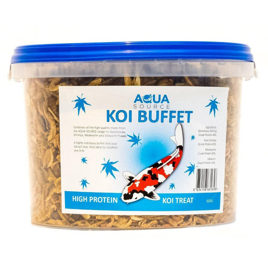 Koi Food - Aqua Source Koi Buffet - Aqua Source - Kitsu Koi -