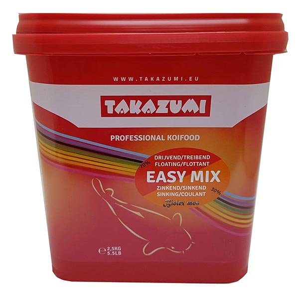 Koi Food - Takazumi Easy Mix Sinking/Floating - Takazumi - Kitsu Koi -