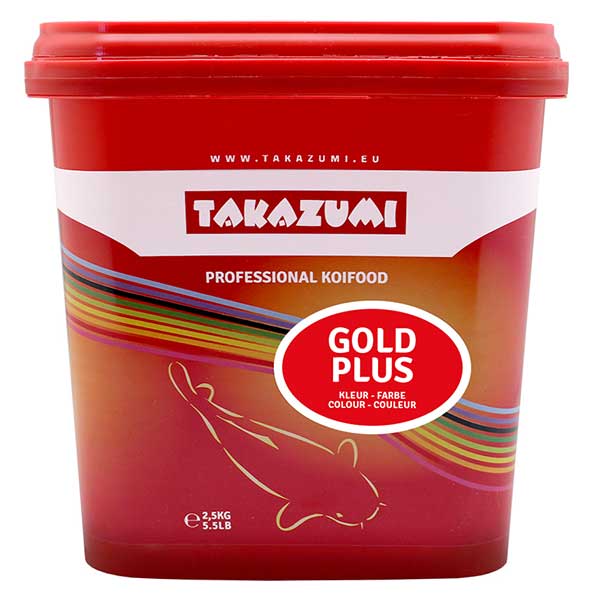 Koi Food - Takazumi Gold Plus - Takazumi - Kitsu Koi -