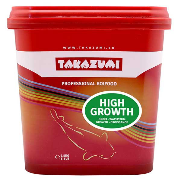 Koi Food - Takazumi High Growth - Takazumi - Kitsu Koi -