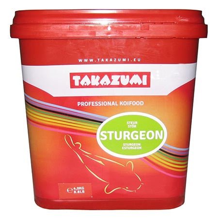 Koi Food - Takazumi Sturgeon Food - Takazumi - Kitsu Koi -