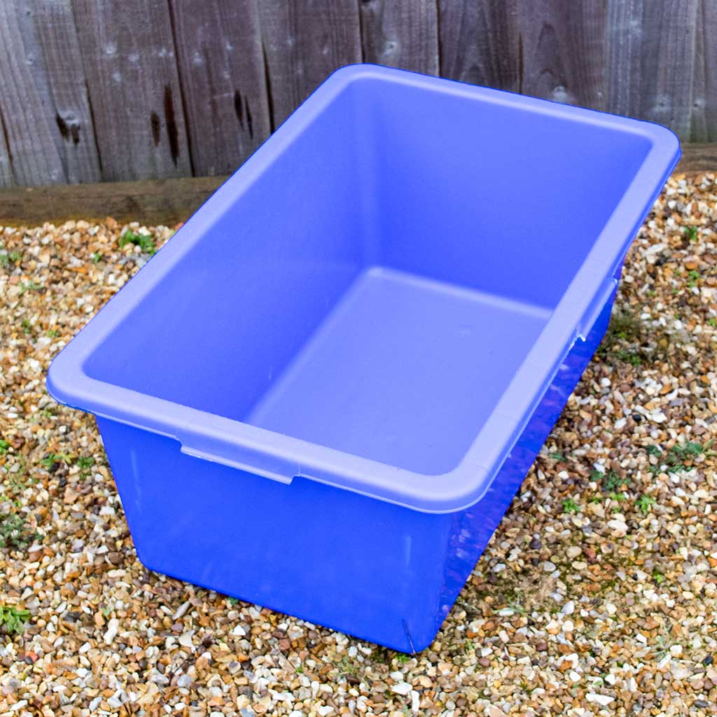 Koi Nets &amp; Bowls - 80cm Blue Measuring Bowl - SuperFish - Kitsu Koi -