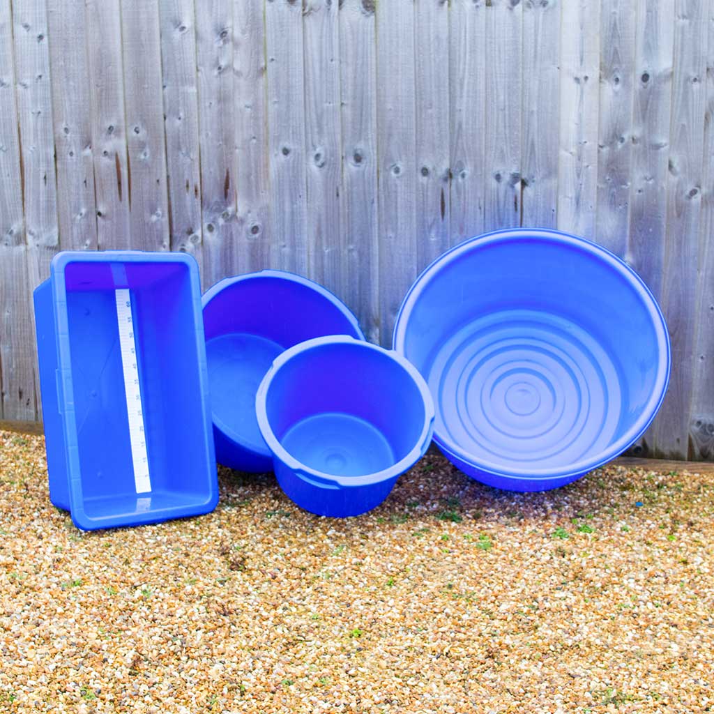 Koi Nets &amp; Bowls - Koi Pro Blue Koi Bowl - SuperFish - Kitsu Koi -