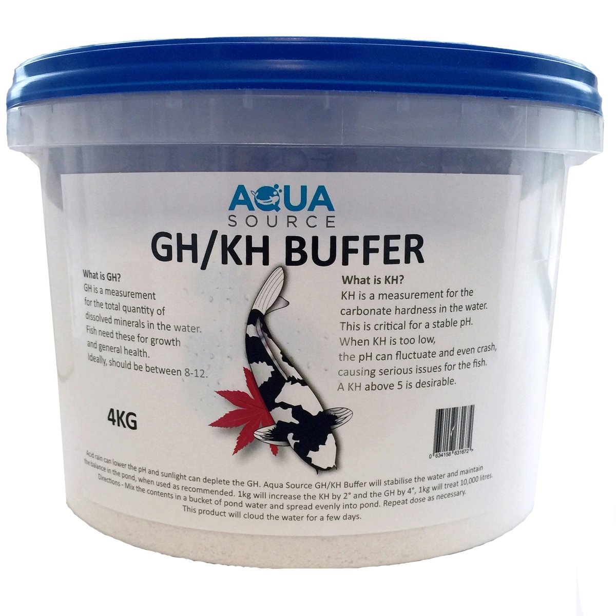 Koi &amp; Pond Treatments - Aqua Source GH/KH Buffer - Aqua Source - Kitsu Koi -