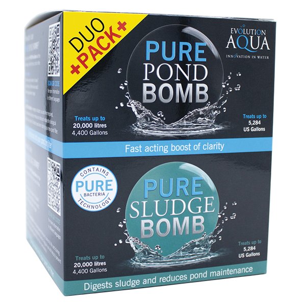 Koi & Pond Treatments - Evolution Aqua PURE Pond Duo Bomb - Evolution Aqua - Kitsu Koi -