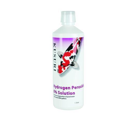 Koi &amp; Pond Treatments - Kusuri Hydrogen Peroxide 6% Solution - Kusuri - Kitsu Koi -