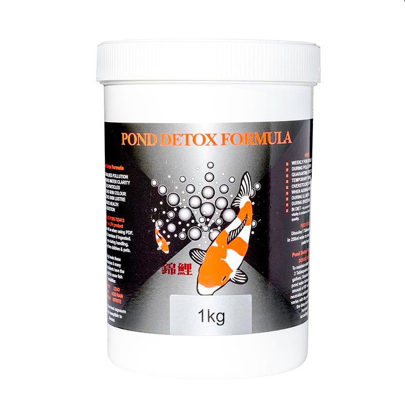 Koi &amp; Pond Treatments - Lincolnshire Fish Health Pond Detox Formula - Lincolnshire Fish Health - Kitsu Koi -