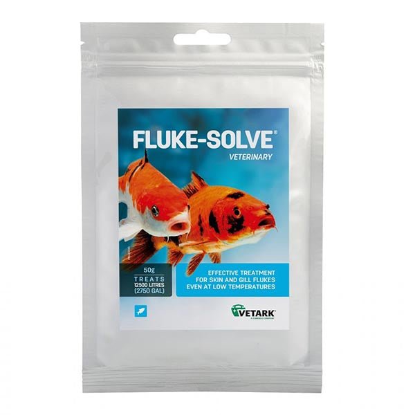 Koi &amp; Pond Treatments - Vetark Fluke-Solve - Vetark - Kitsu Koi -