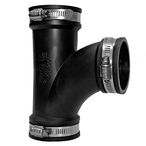 Pipework - Eazy Connector Tee (Flexible Rubber Boot) - Evolution Aqua - Kitsu Koi -