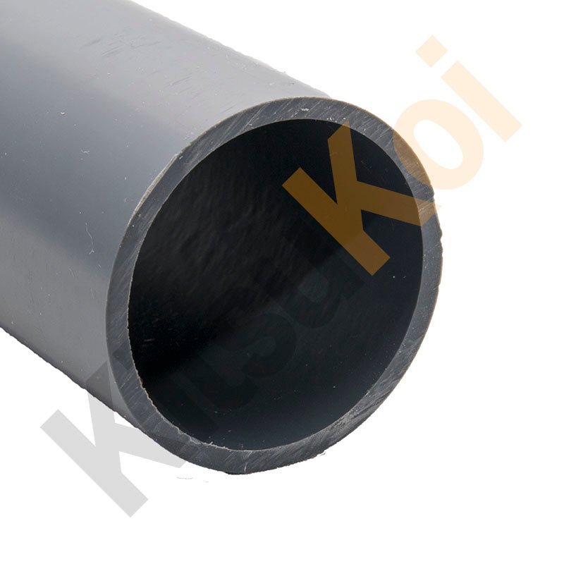 Pipework - Grey PVC Pressure Pipe - Kitsu Koi - Kitsu Koi -