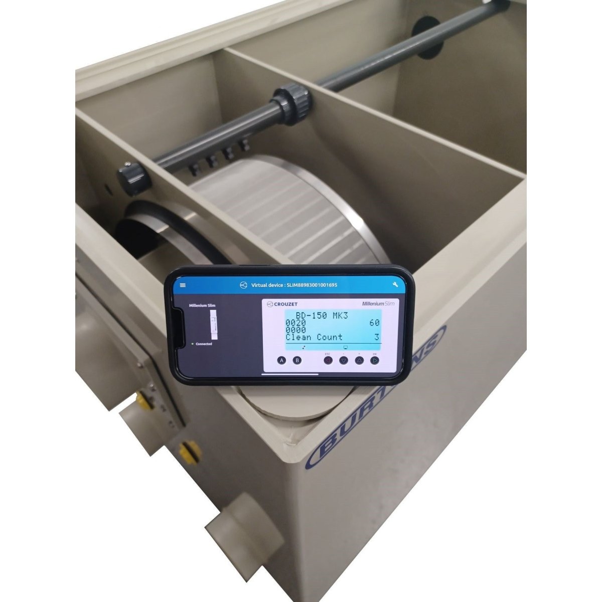 Pond Filters - Burtons BD 150 Combi Drum Filter - Burtons - Kitsu Koi -