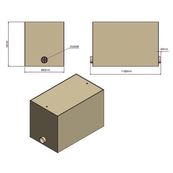 Pond Filters - Burtons Bio Chamber - Moving Bed - Burtons - Kitsu Koi -