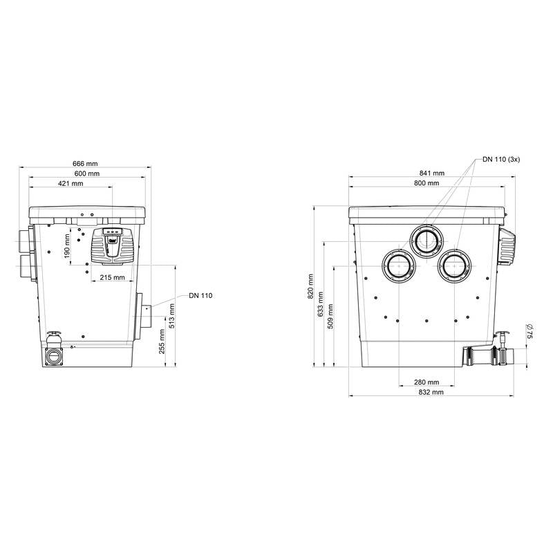 Pond Filters - Oase ProfiClear Premium Compact-M OC- Gravity Fed - Oase - Kitsu Koi -