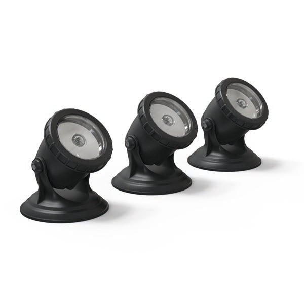Pond &amp; Garden Lighting - Pontec PondoStar LED Warm Set 3 - Pontec - Kitsu Koi -