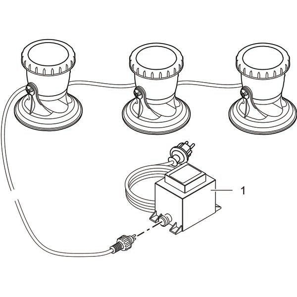 Pond &amp; Garden Lighting - Pontec PondoStar LED Warm Set 3 - Pontec - Kitsu Koi -