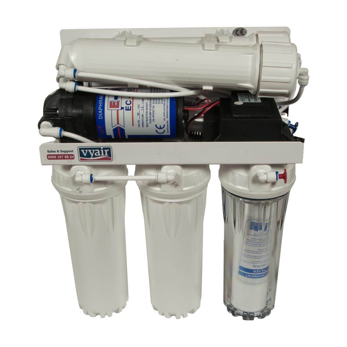 Purifiers - 200gpd Reverse Osmosis Water Filter System - RO-200 - Vyair - Kitsu Koi -
